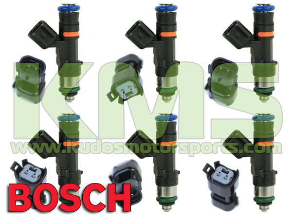 Fuel Injector Upgrade Kit (550cc) - Bosch to suit Nissan 350Z Z33, 370Z Z34, Skyline R34 25Gt-t, V35 350GT & V36 350GT / 370GT & Stagea NM35 250T / AR-X FOUR