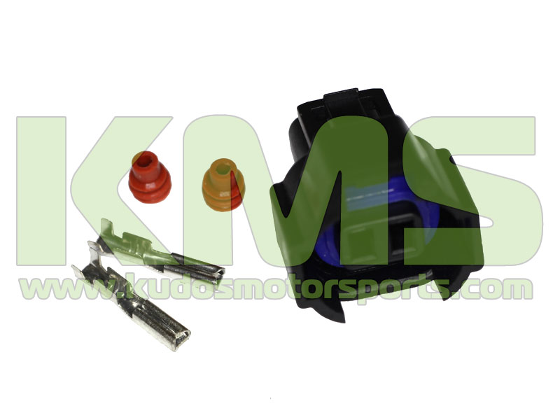 Electrical Connector Repair Kit (2-Pin), Fuel Injector to suit Nissan 180SX RPS13, 200SX S14 & S15, Skyline R33 GTS25 / GTS25-t / GTS-4 & Silvia PS13