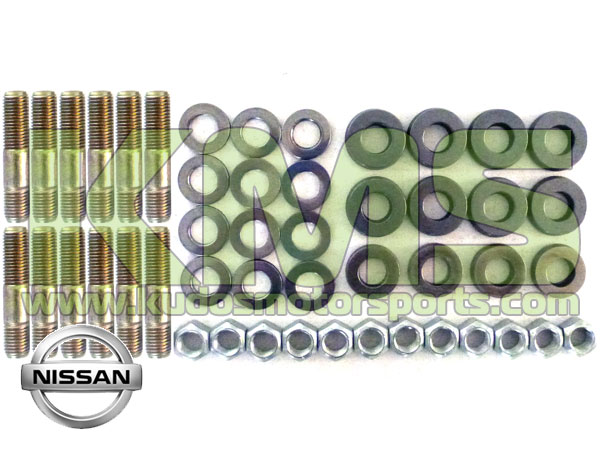 Exhaust Manifold Fastener Kit to suit Nissan RB20DE(T), RB25DE(T) & RB25DE(T) Neo 6