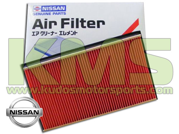 Air Filter (Panel) to suit Nissan A31, C33, RNN14, R30, R31, R32, R33, R34, S13, S14, S15, V35, WC34 & Z33 S1