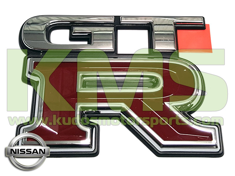 Badge "GTR" (Boot Lid) to suit Nissan Skyline R33 GTR