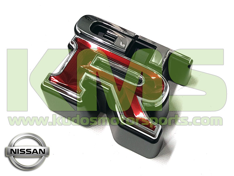Badge "GTR" (Front Grille) to suit Nissan Skyline R34 GTR