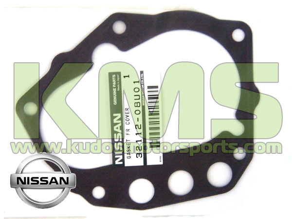 Gearbox Front Cover Gasket to suit Nissan CA18DE(T), FJ20DE(T), SR20DE(T), RB20E, RB20DE(T) & RB25DE (5spd M/T, Ex 4WD)