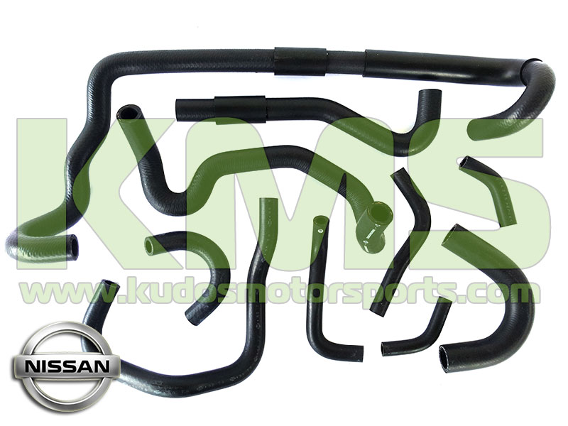 Water By-Pass & Heater Hose Kit (10-Piece) to suit Nissan Skyline R32 GTR