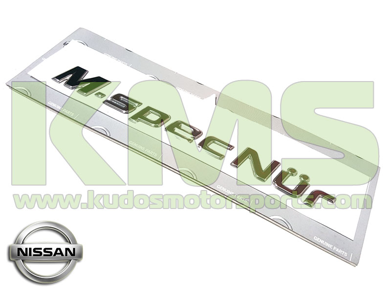 Sticker "M-Spec Nur" (Boot Lid) to suit Nissan Skyline R34 GTR M-Spec Nur