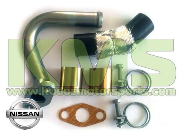 Genuine Nissan Turbocharger Oil Drain Kit to suit Nissan 200SX S14 & S15 or Garrett GT2560R-4 (S15 OE) / GT2871R-15