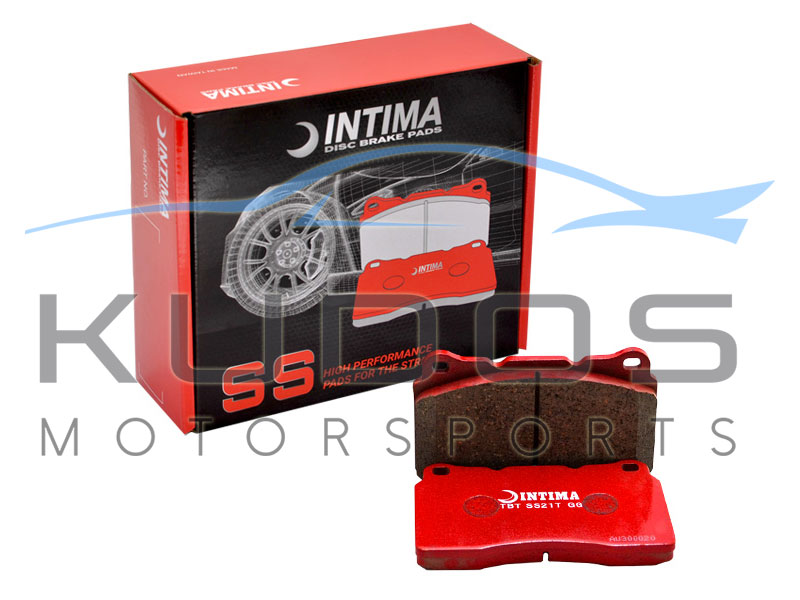 Intima Brake Pad Set (SS, Front) to suit Nissan 200SX S14, S15, 300ZX Z32, Skyline R32 GTR / GTS-4 / GTS-t, R33 GTS25-t & R34 25GT-t / GT-V (Sumitomo 4-Pot Calipers)