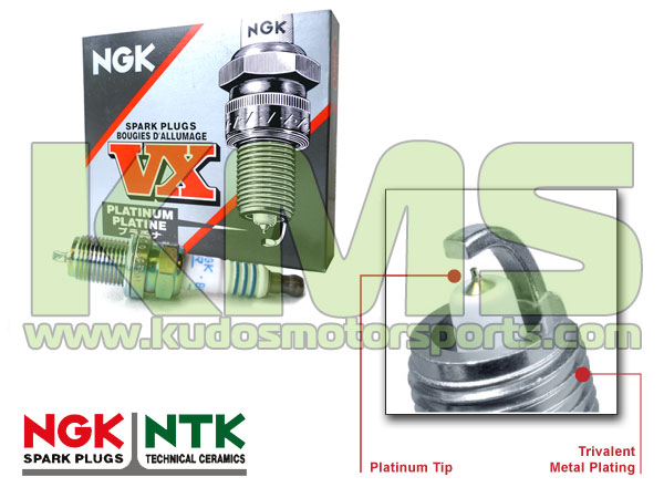 NGK BKR7EVX VX Platinum Spark Plug
