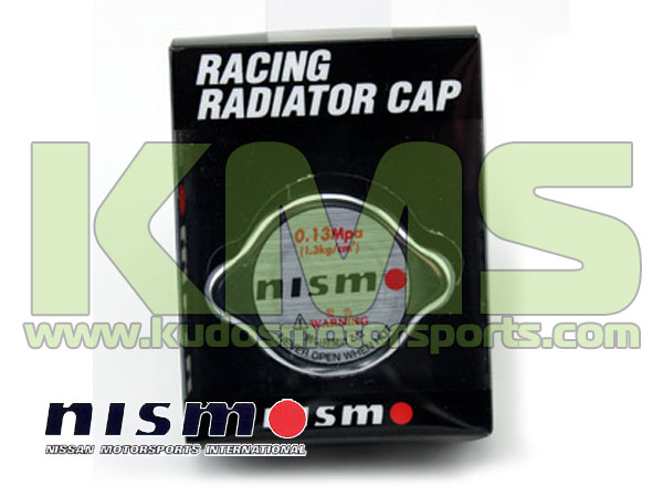 Radiator Cap (1.3 Bar) - Nismo (21430-RS012) to suit Nissan A31, M35, R31, R32, R33, R34, RNN14, S12, S13, S14, S15, V35, WC34, Z32 & Z33
