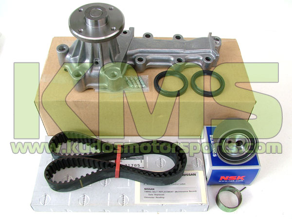 100,000km Service Kit (Water Pump & Timing Belt) to suit Nissan Skyline R32 GTE & R33 GTS (RB20E)