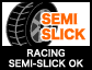 Project Mu Brake Pad - Racing Semi-Slick Tyres OK