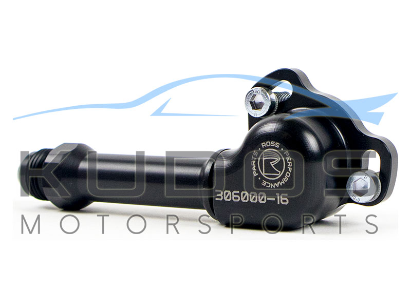 Ross Performance Parts Head Oil Drain Adaptor (-8AN) - Nissan Skyline R32 GT-R, R33 GT-R & R34 GT-R - RB26DETT