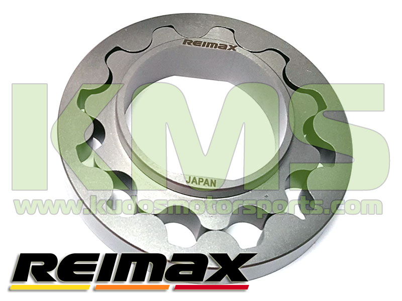 Oil Pump Gear Set (Billet Chromoly Steel) - REIMAX to suit Nissan Skyline R32 GTR, R33 GTR & R34 GTR - RB26DETT with N1 Pump (77mm Gear)