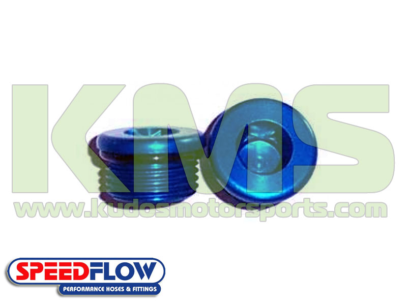 Speedflow 814 Series Aluminium In Hex O-Ring Plug
