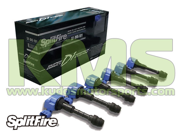 SplitFire Coil Pack Set (SF-DIS-101) to suit Nissan 350Z Z33 Series 1, Skyline V35 350GT & Stagea M35 250T / AR-X FOUR - VQ25DET & VQ35DE