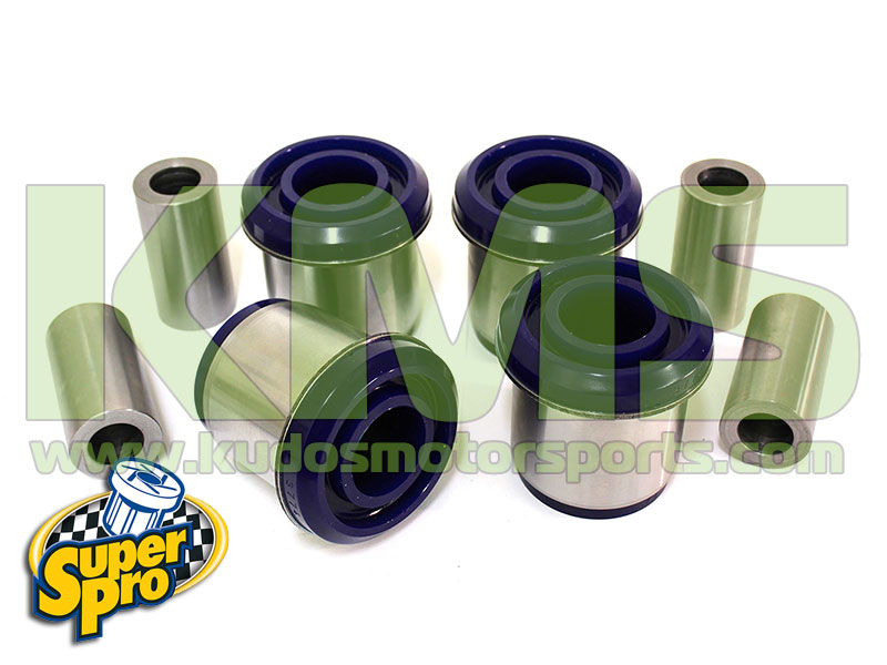 Rear Subframe To Chassis Bush Kit to suit Nissan 180SX R(P)S13, 200SX S14, S15, Pulsar RNN14 GTI-R, Silvia (P)S13, Skyline R32 GTS / GTS25 / GTS-t, R33 GTS25 / GTS25-t & R34 25GT / 25GT-t / GT-V