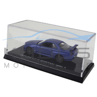 '21-'22 Collection Nissan Skyline R34 GT-R V-Spec II Die-Cast Miniature Model (1/64)
