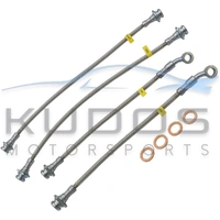 Braided Brake Hose Set for Nissan 200SX/Silvia S14 | SR20DET