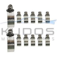 P/Steering Hose Clamp Set [12pc] for Nissan Skyline GTR R32