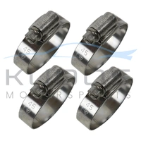 Radiator Hose Clamp Set [4pc] for Toyota Sprinter/Trueno AE86 | 4A-GE