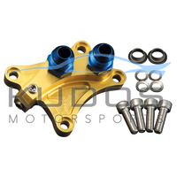 N2 Super Oil Block Adapter for Nissan 180SX RPS13, 200SX S14 & S15 & Silvia PS13, S14 & S15 - SR20DE(T)
