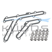 Race Series Timing Cvr Oil Gal Gskt Kit for Nissan VQ35DE inc RU