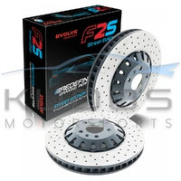 EVOLVE® F2S Fr Disc Brake Rotor Set for Nissan GTR CBA-R35 & Z RZ34 Nismo (From MY27)