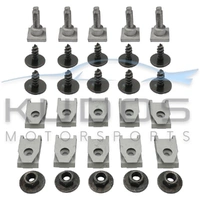 Front Air Spoiler Fastener Kit (with Centre Bolts) for Nissan Skyline R32 GT-R