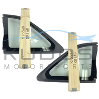 Rr Quarter Window Glass Set for Nissan Skyline R34 2dr inc GTR