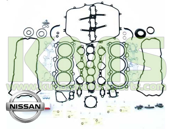 Complete Engine Gasket Kit to suit Nissan 350Z Z33 Series 1 (12/2002 - 11/2004) & Skyline V35 350GT - Check Application Details
