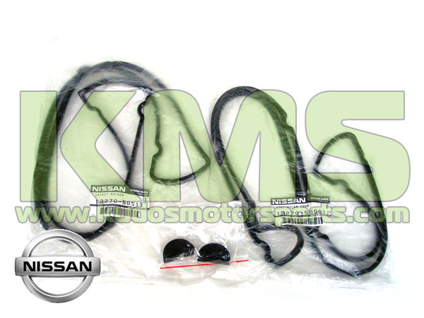 Cam / Rocker / Tapper Cover Seal Kit to suit Nissan 180SX RS13 & Silvia S13 (CA18DE & CA18DET)