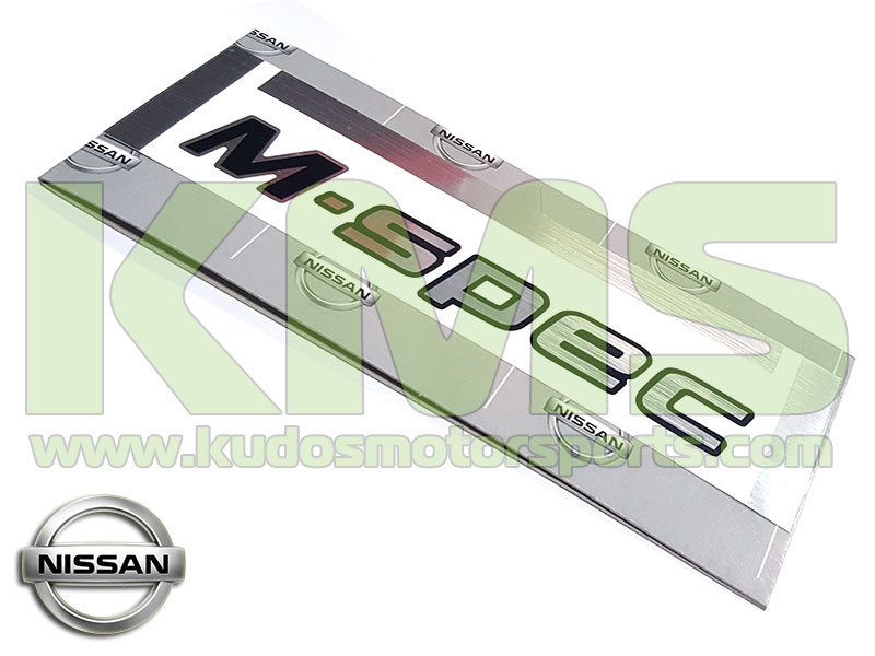 Sticker "M-Spec" (Boot Lid) to suit Nissan Skyline R34 GTR M-Spec